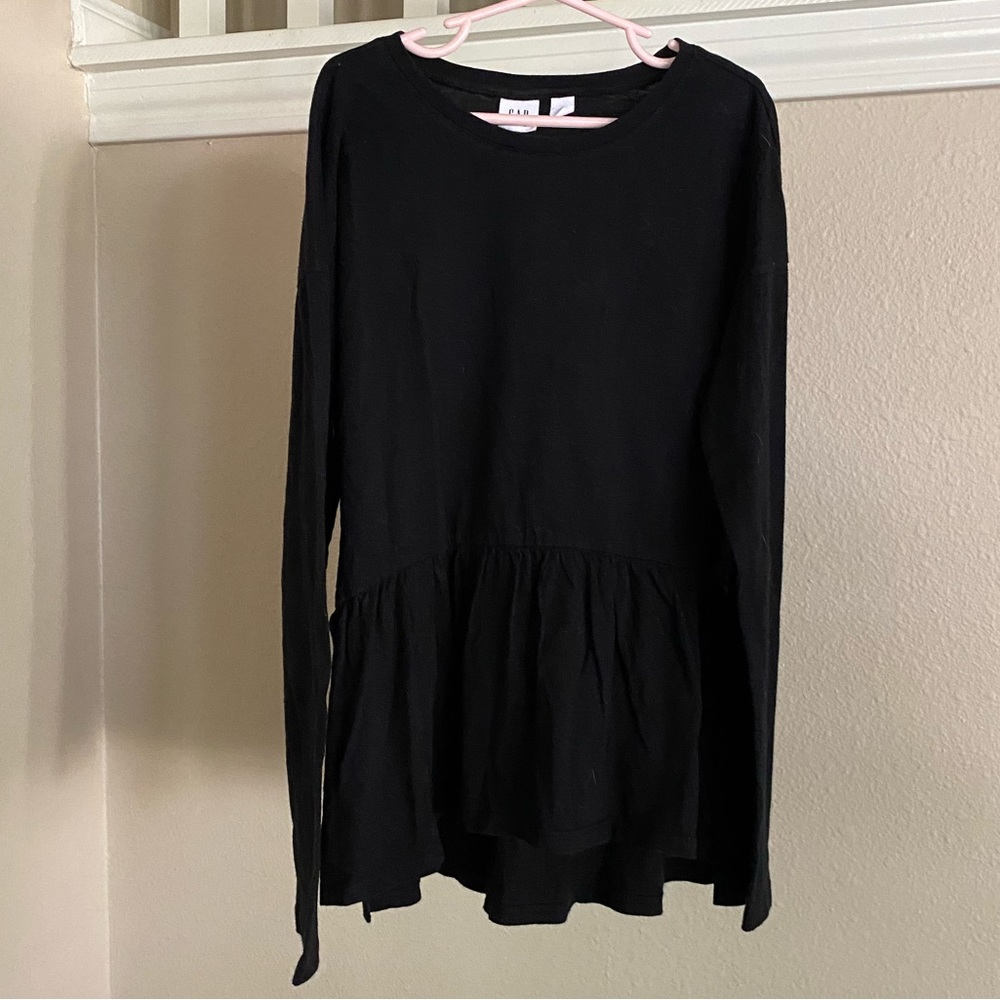 Girls Gap Kids Peplum Tee